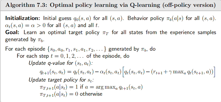 Q-learning update 3
